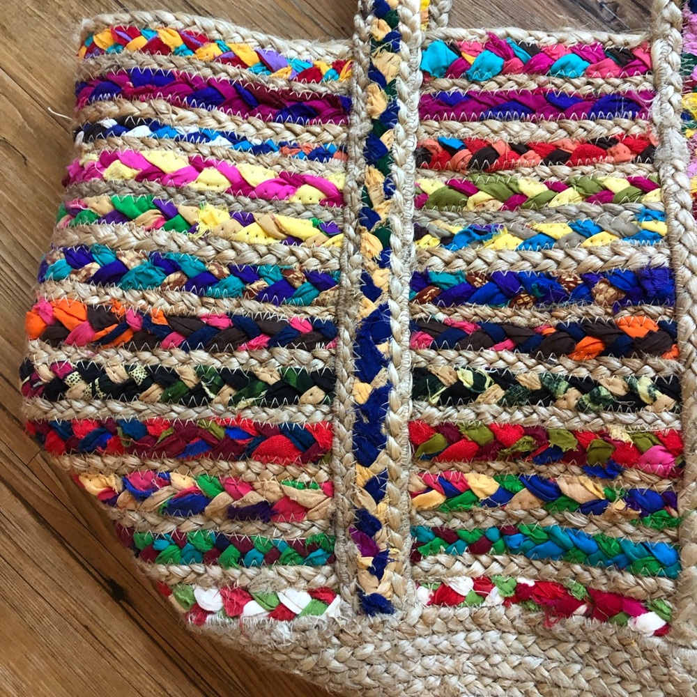 Francesca’s Straw Boho Tote Bag - Picture 8 of 10